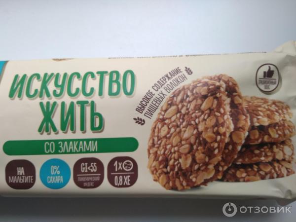 Отзыв о Печенье овсяное Полет "Искусство жить" со злаками на мальтите ...