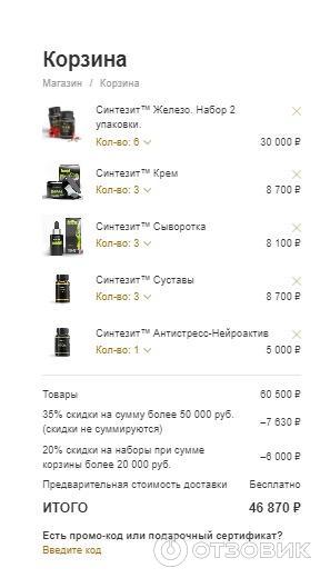 БАД Капсулы Синтезит Железо фото