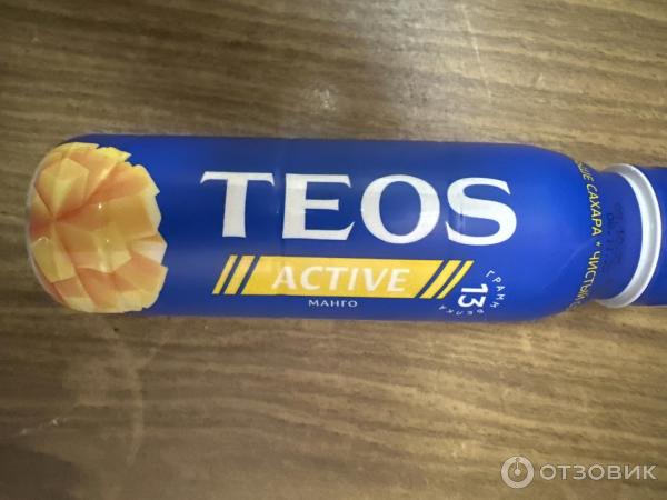 Йогурт питьевой греческий Савушкин Teos Active фото