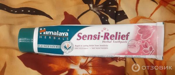 Зубная паста для чувствительных зубов Himalaya Herbals Sensi-Relief фото