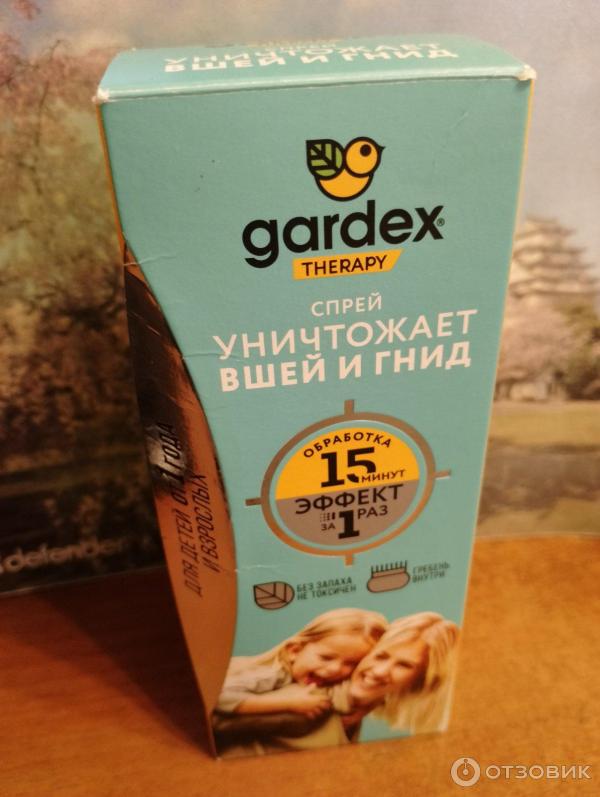 Спрей от вшей и гнид Gardex Therapy фото