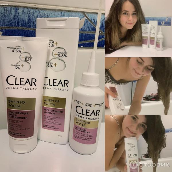 Скраб для кожи головы Clear Derma Therapy Энергия Роста фото