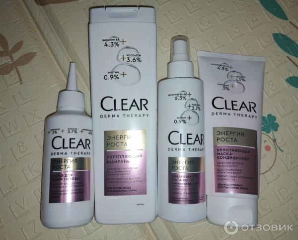 Скраб для кожи головы Clear Derma Therapy Энергия Роста фото