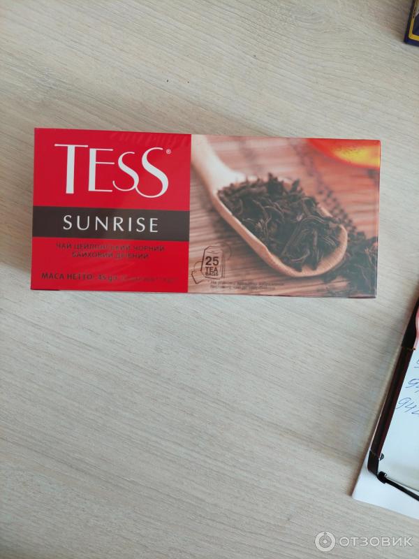 Чай Tess Sunrise в пакетиках фото