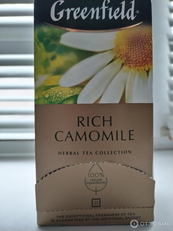 Чай Greenfield Rich Camomile фото