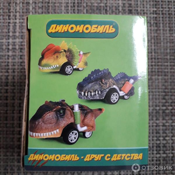 Детский игровой набор Диномобиль Веселые ДиноГонки фото