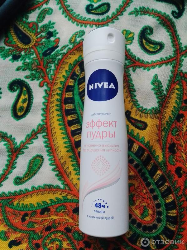 Дезодорант-антиперспирант Nivea Эффект пудры спрей фото