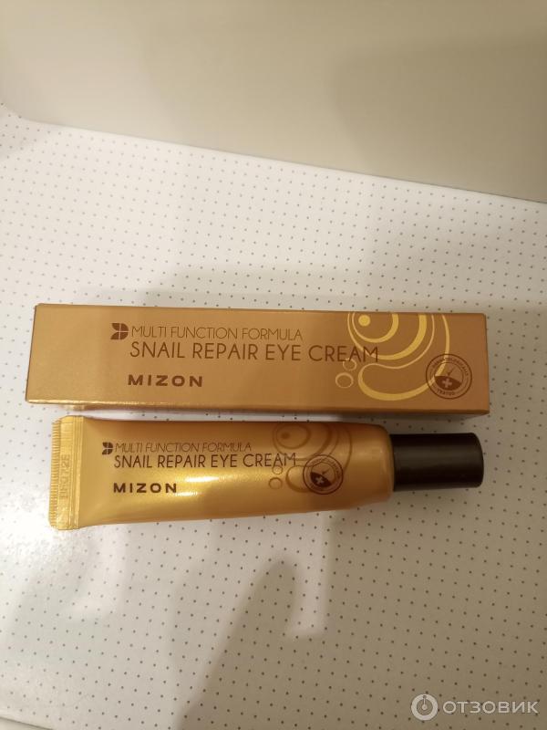 Крем для глаз с улиточной слизью Mizon Snail Repair Eye Cream фото