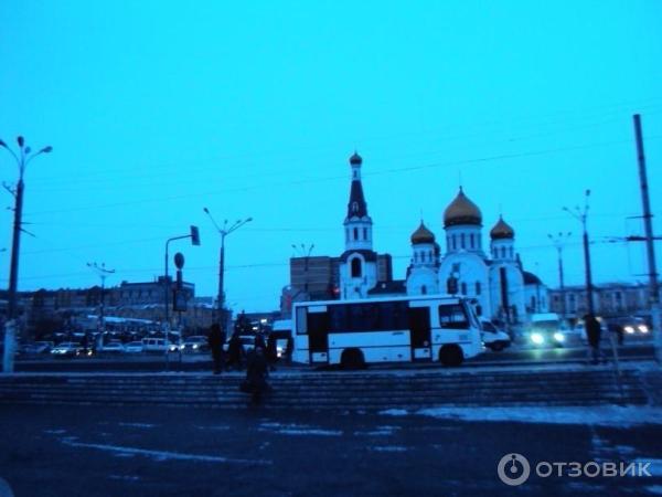 На картинке: Здание вокзала Чита.