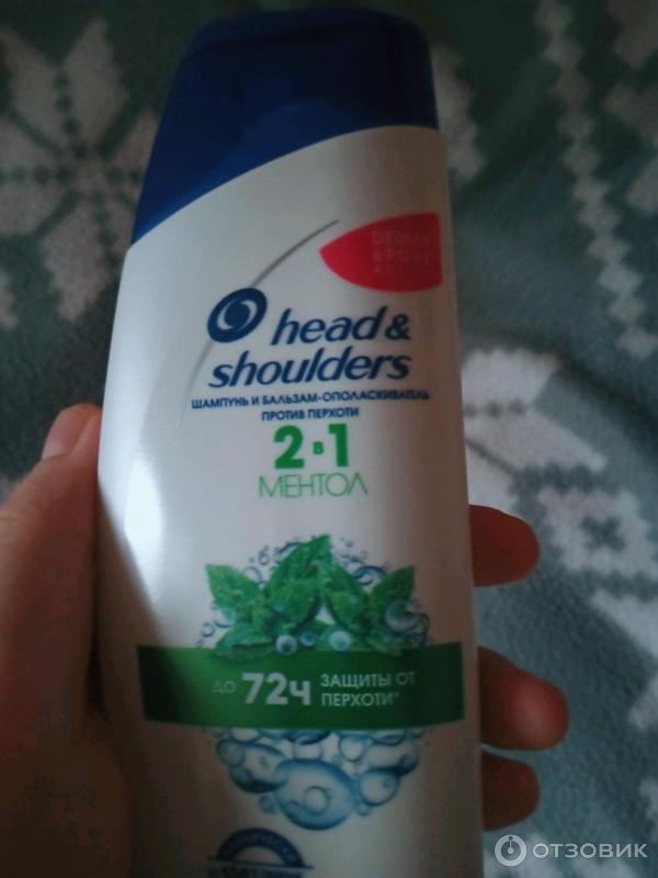 Шампунь и бальзам-ополаскиватель против перхоти Head  Shoulders Ментол 2 в 1 фото