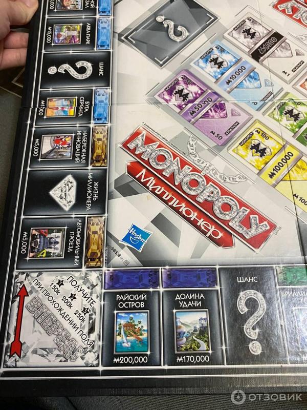 Настольная игра Hasbro Monopoly Миллионер фото