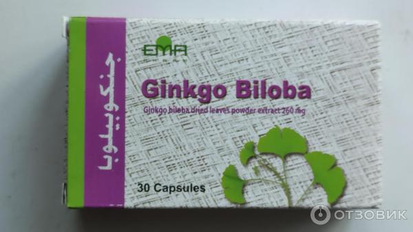 БАД Диетическая добавка EMA Pharm Ginkgo Biloba фото