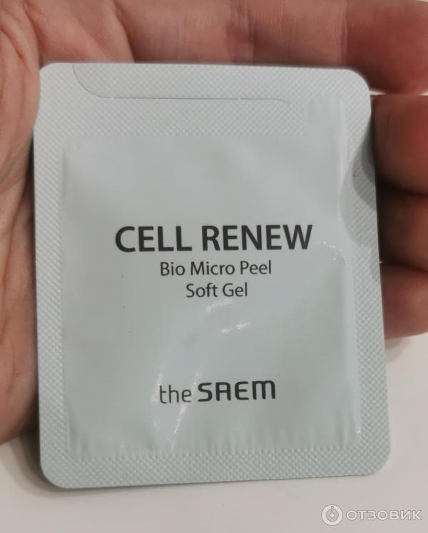 Гель-пилинг для лица The Saem Cell Renew Bio Micro Peel Soft Gel фото