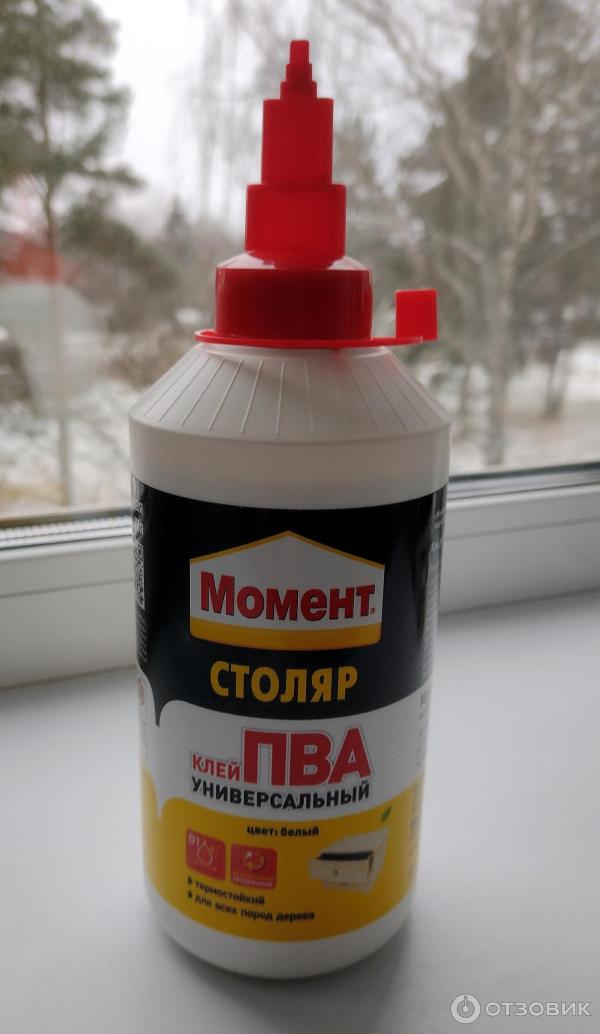 Отзыв о Клей ПВА Henkel универсальный Момент Столяр клей | приклеит ...