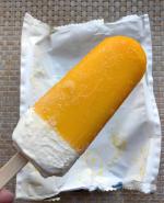 Пломбир ванильный в апельсиновой глазури "Чистая Линия" фото