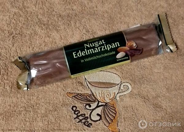 Батончик Douceur Baumstamm Nougat  Edelmarzipan фото