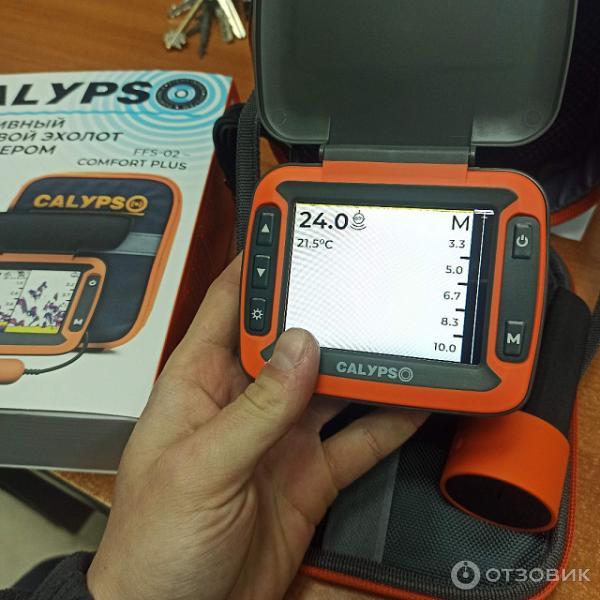 Отзыв о Эхолот Calypso Comfort Plus FSS-02 | Достойный аппарат