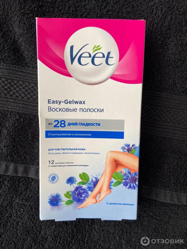 Восковые полоски Veet фото