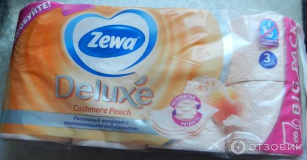 Туалетная бумага Zewa Deluxe фото