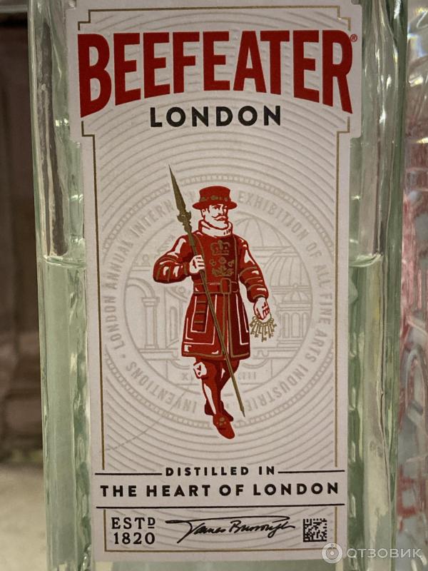 Джин Beefeater London Dry Gin фото