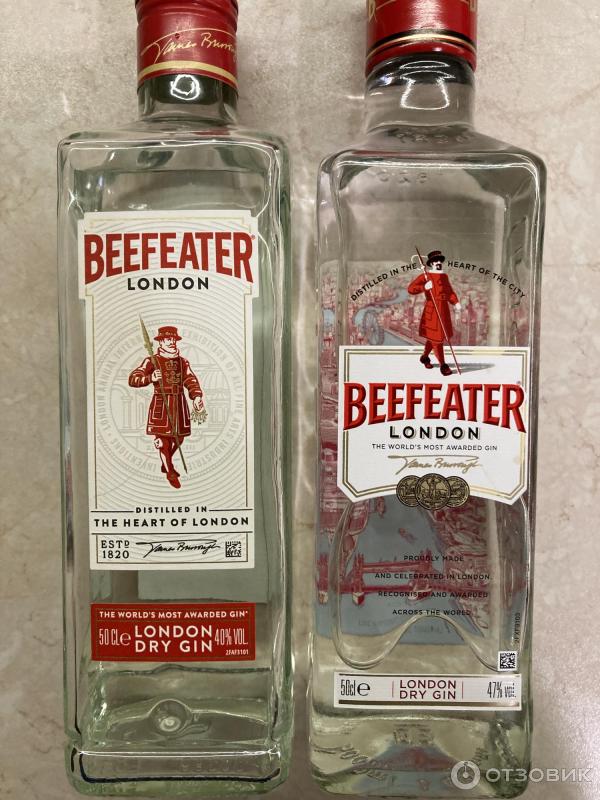 Джин Beefeater London Dry Gin фото