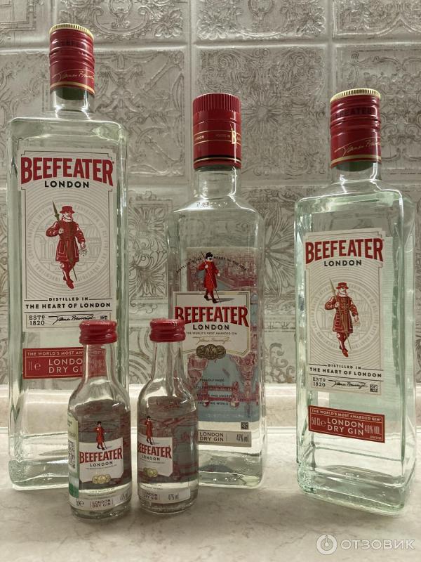 Джин Beefeater London Dry Gin фото