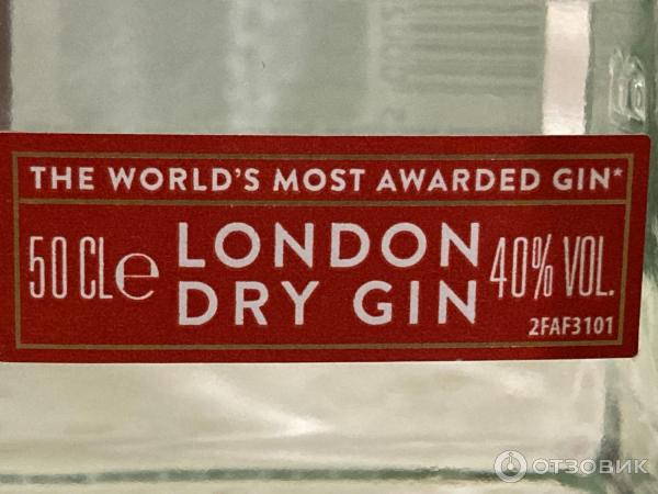 Джин Beefeater London Dry Gin фото