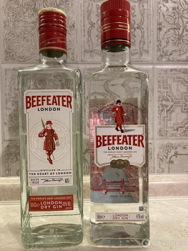 Джин Beefeater London Dry Gin фото