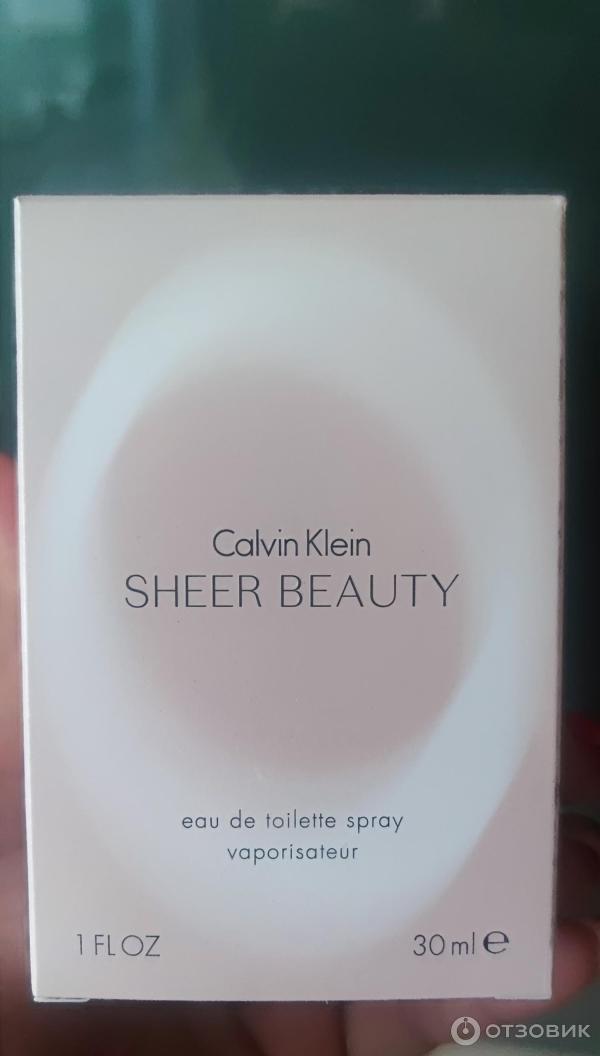 Туалетная вода Calvin Klein Sheer Beauty фото