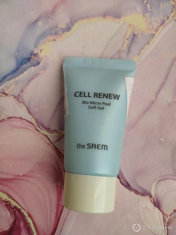 Гель-пилинг для лица The Saem Cell Renew Bio Micro Peel Soft Gel фото