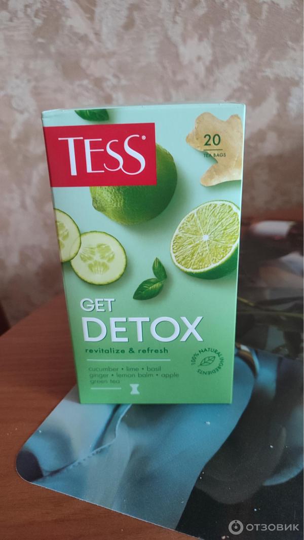 Чай Tess GET DETOX фото