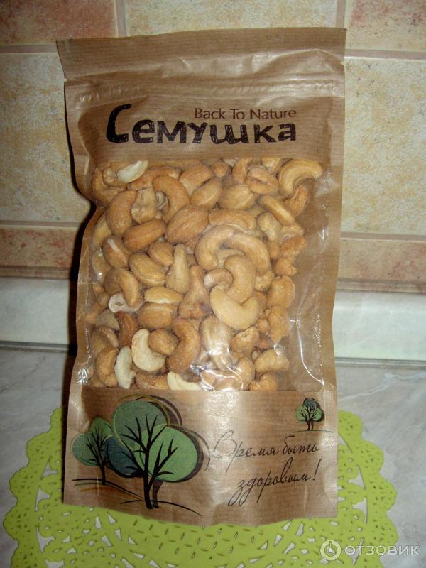 Отзыв о Кешью жареный "Семушка" | очень качественные и отборные, но ...