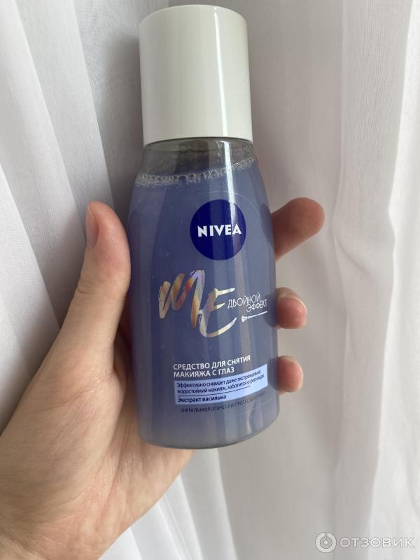 Средство для удаления макияжа с глаз Nivea Двойной эффект фото