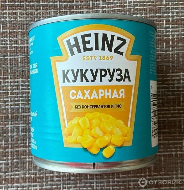 Кукуруза консервированная сахарная Heinz фото