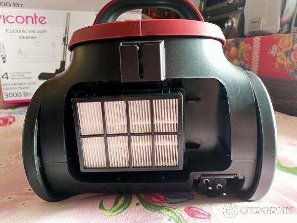 Отзыв о Пылесос напольный Viconte VC-394 | Супер пылесос нам понравился.