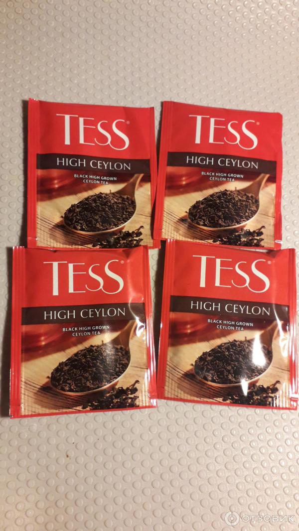 Отзыв о Чай Tess high ceylon | Еще один черный чай от известного бренда.