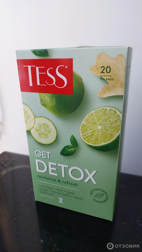 Чай Tess GET DETOX фото