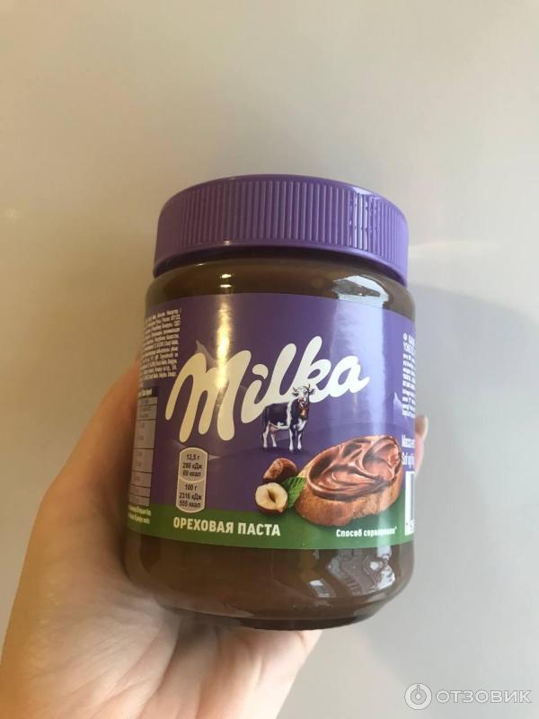 Ореховая паста MILKA