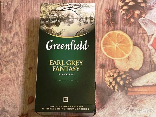 Черный чай Greenfield Earl Grey Fantasy фото