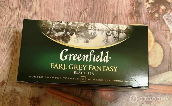 Черный чай Greenfield Earl Grey Fantasy фото