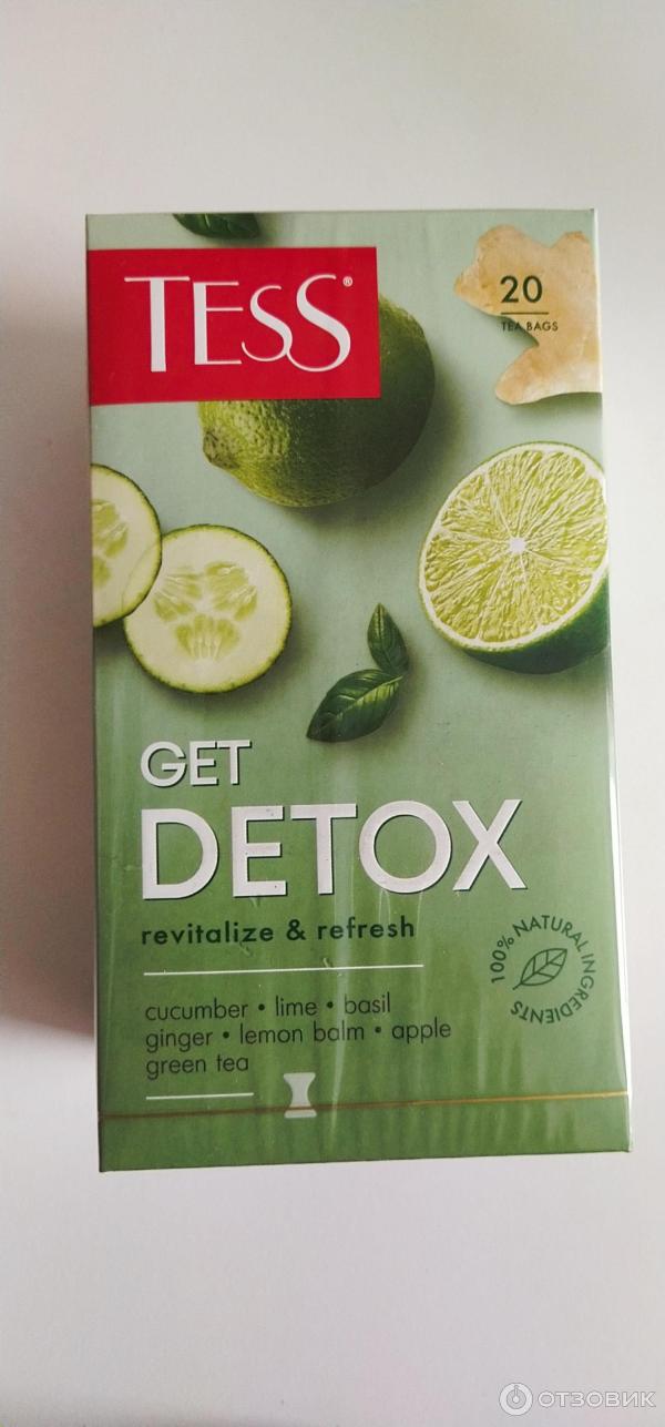 Чай Tess GET DETOX фото