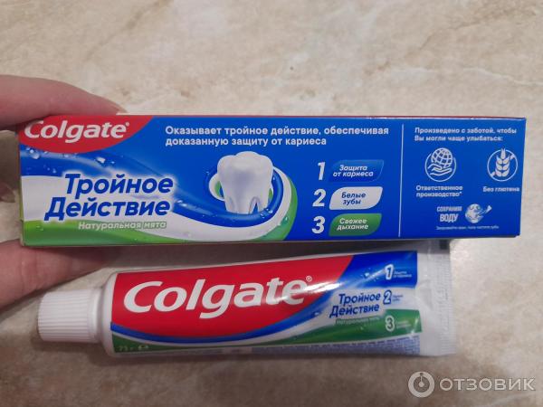 Зубная паста Colgate Тройное действие фото