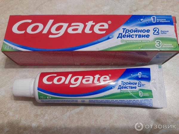 Зубная паста Colgate Тройное действие фото