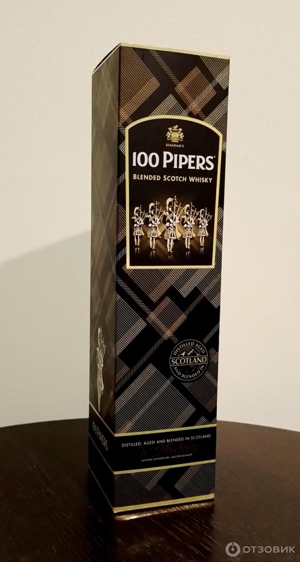 Виски 100 Pipers фото