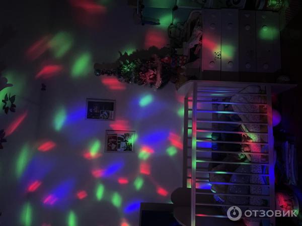 Лампа светодиодная Volpe Disco RGB фото