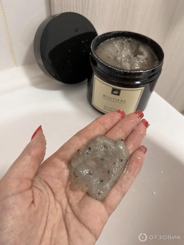 Скраб для тела Biothal Sea Salt Scrub Водоросли Глина фото