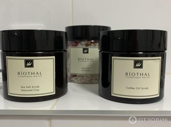 Скраб для тела Biothal Sea Salt Scrub Водоросли Глина фото