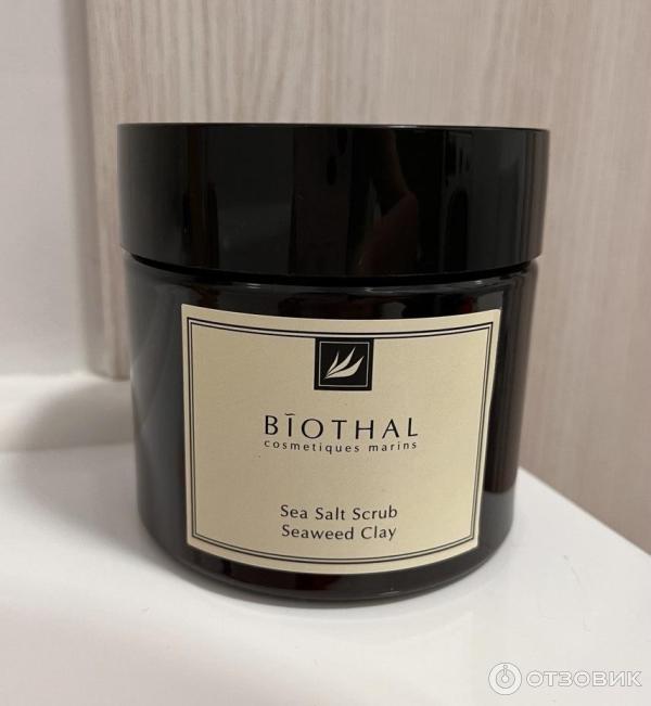 Скраб для тела Biothal Sea Salt Scrub Водоросли Глина фото