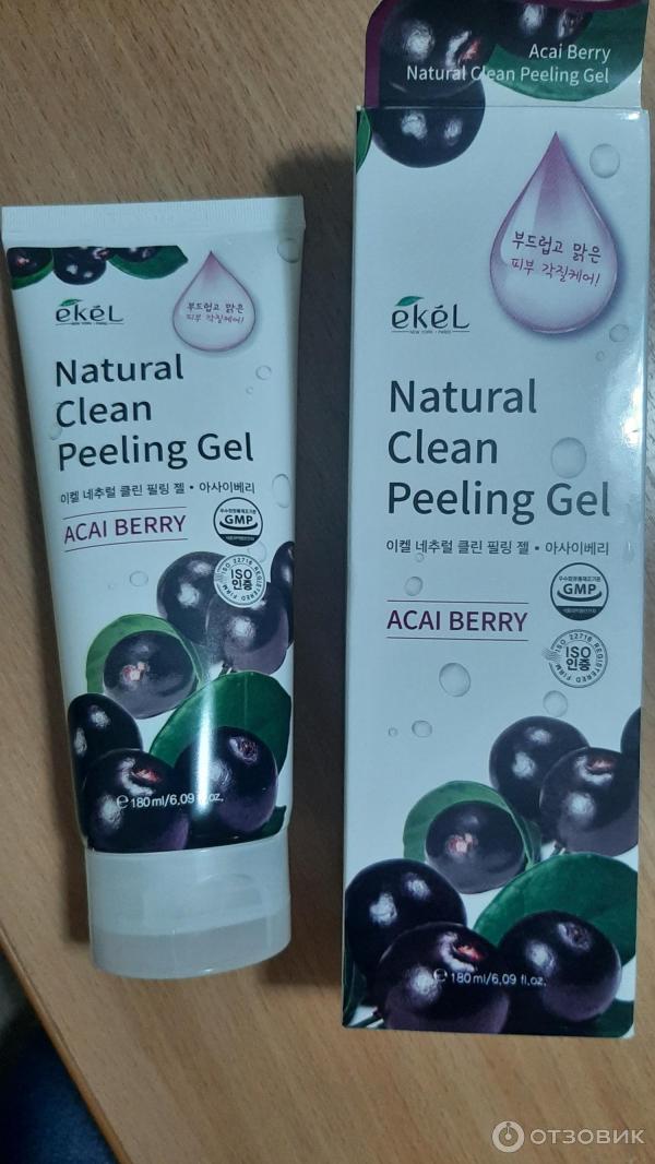 Пилинг-скатка Ekel Natural Clean Peeling Gel с экстрактом ягод Асаи фото