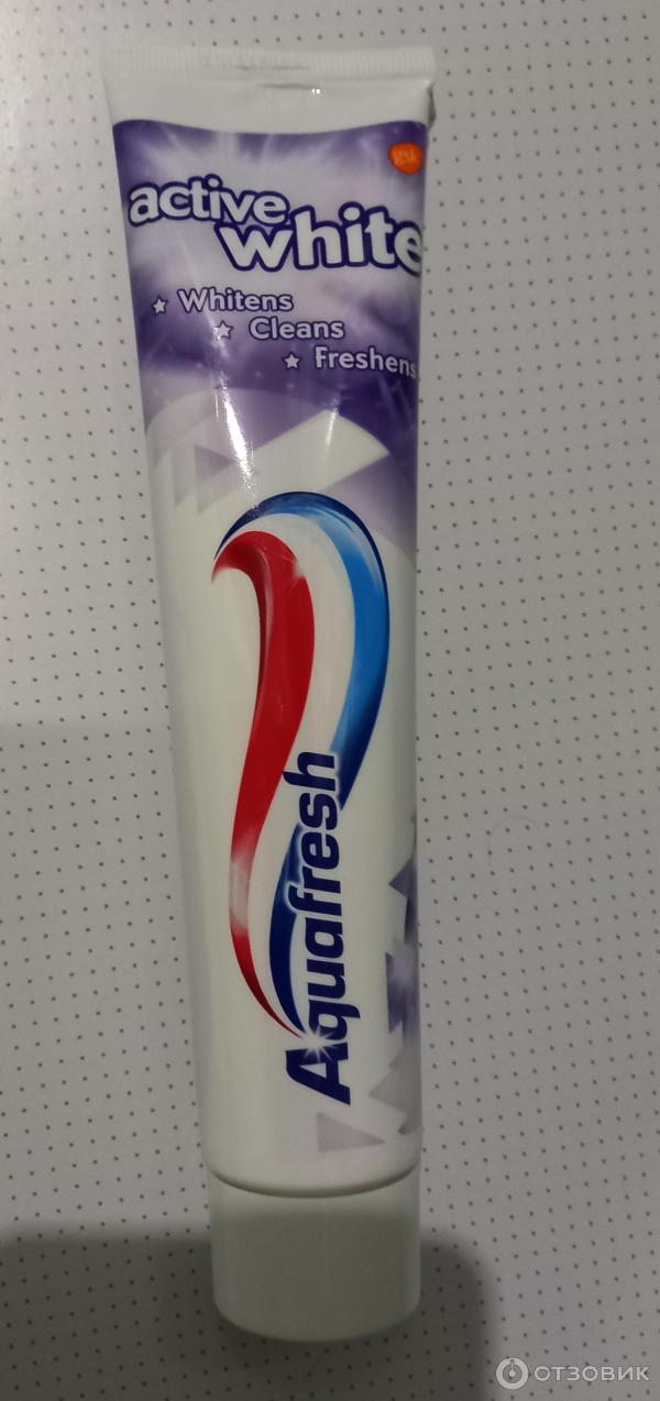 Зубная паста Aquafresh Active White фото